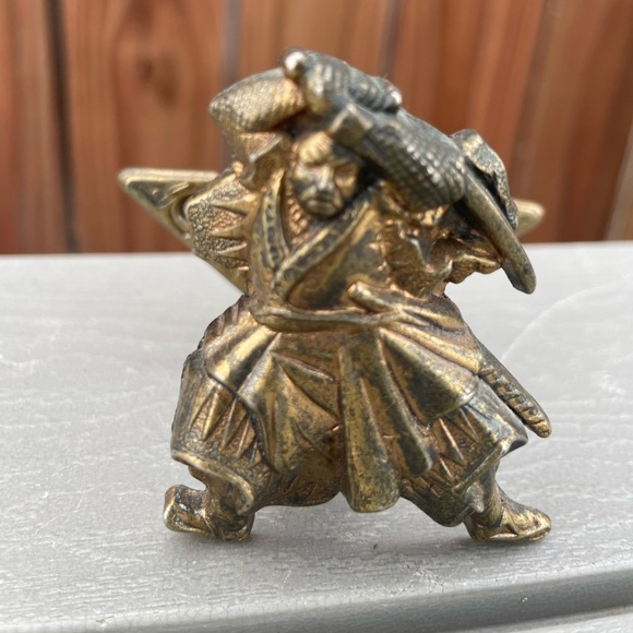 Vintage metal sword katana wall hangers by Marto Toledo of Spain set of 2 - Picture 3 of 16